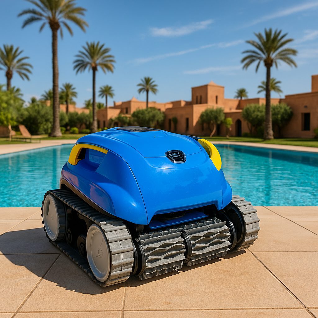 robot piscine au Maroc