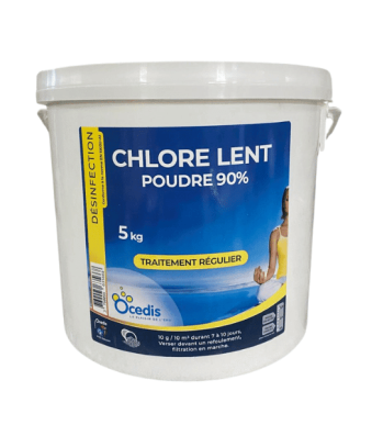 chlore poudre ocedis 5kg new